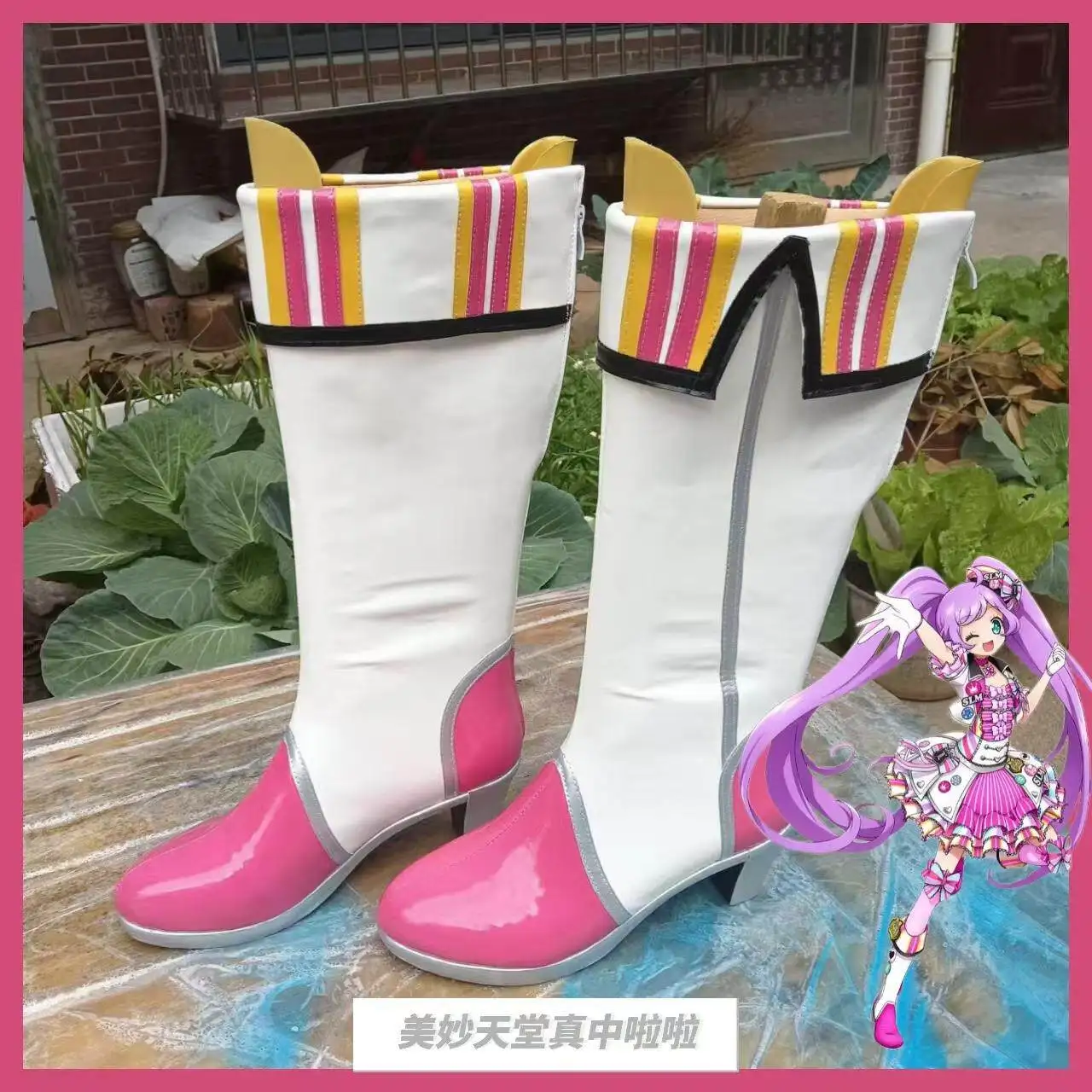 Обувь для косплея в стиле аниме Pretty Pripara Manaka Laala, ботинки для Хэллоуина, ролевых игр, реквизит на заказ
Обувь для косплея в стиле аниме Pretty Pripara Manaka Laala, ботинки для Хэллоуина, ролевых игр, реквизит на заказ
