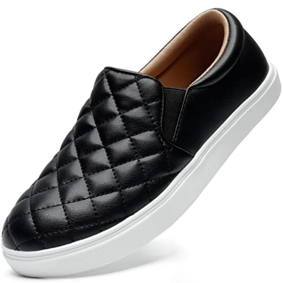 Loafers for Women Memory Foam Slip On Sneakers EleeS Quilted 1.0 Comfort Fall Shoes
Loafers for Women Memory Foam Slip On Sneakers EleeS Quilted 1.0 Comfort Fall Shoes
