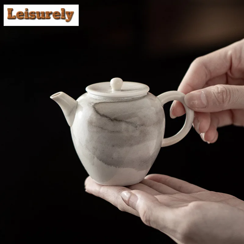 110ml Ink Painting Zhiye Roasting Teapot Zen Tea Infuser Pot Tea Brewing Kettle With Filter Flower Tea For Tea Supplies Craft
110ml Ink Painting Zhiye Roasting Teapot Zen Tea Infuser Pot Tea Brewing Kettle With Filter Flower Tea For Tea Supplies Craft