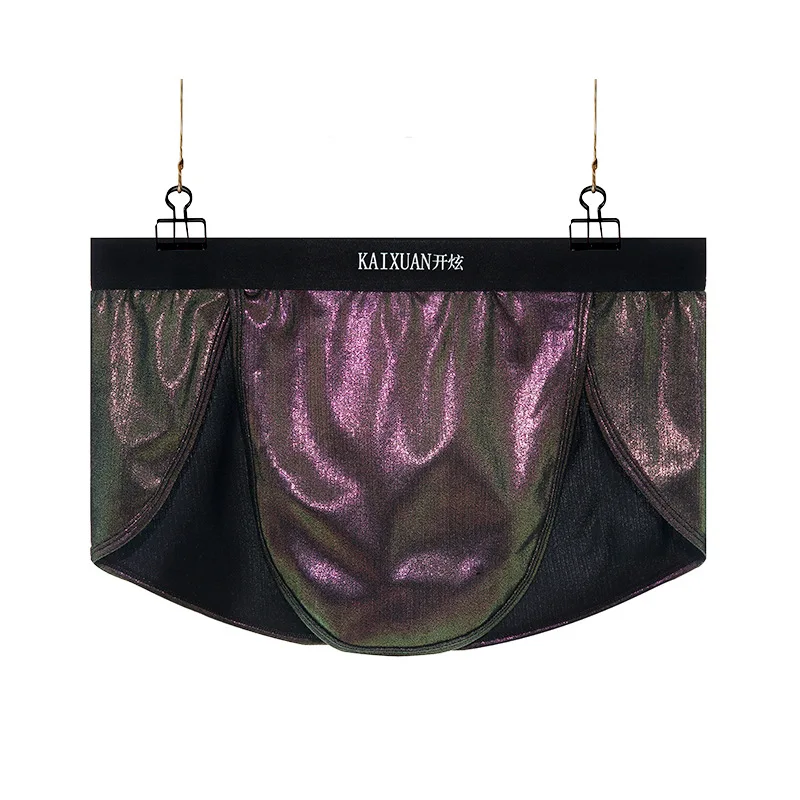 Men's Aro Boxers High Fork Shiny Glossy U Convex Pouch Underwear Hollow Thin Open Split Elastic Panties Bikini Slip Homme
Men's Aro Boxers High Fork Shiny Glossy U Convex Pouch Underwear Hollow Thin Open Split Elastic Panties Bikini Slip Homme