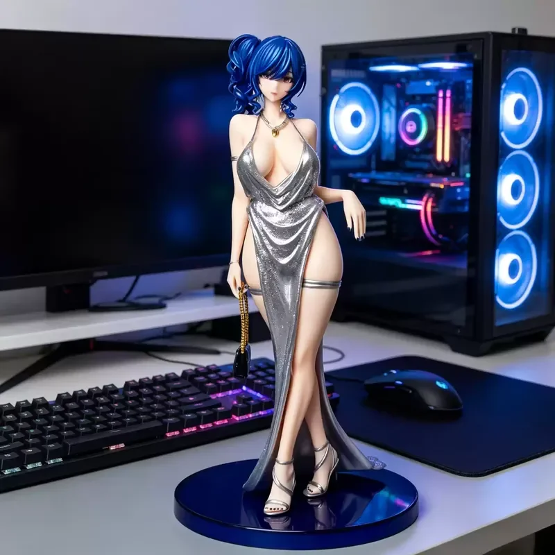 Anime Game St Louis Evening Dress Figure Blue Hair Pvc Model 26Cm High Quality Collectible Figurine Desktop Decoration For Adult
Anime Game St Louis Evening Dress Figure Blue Hair Pvc Model 26Cm High Quality Collectible Figurine Desktop Decoration For Adult