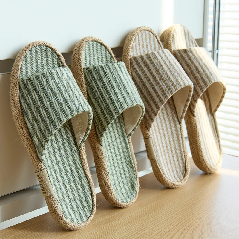 Indoor Home Linen Slippers Thi Bot Anti-Odor Men's Floor Non-Sti Dust Proof Slip-Resistant Absorbent Breathable
Indoor Home Linen Slippers Thi Bot Anti-Odor Men's Floor Non-Sti Dust Proof Slip-Resistant Absorbent Breathable