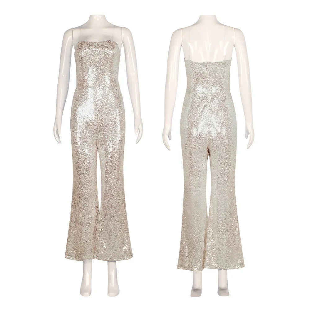 Halloween Popular Film And TV Cosplay Costume Pink Sequined Casual Dress Party Wear
Halloween Popular Film And TV Cosplay Costume Pink Sequined Casual Dress Party Wear