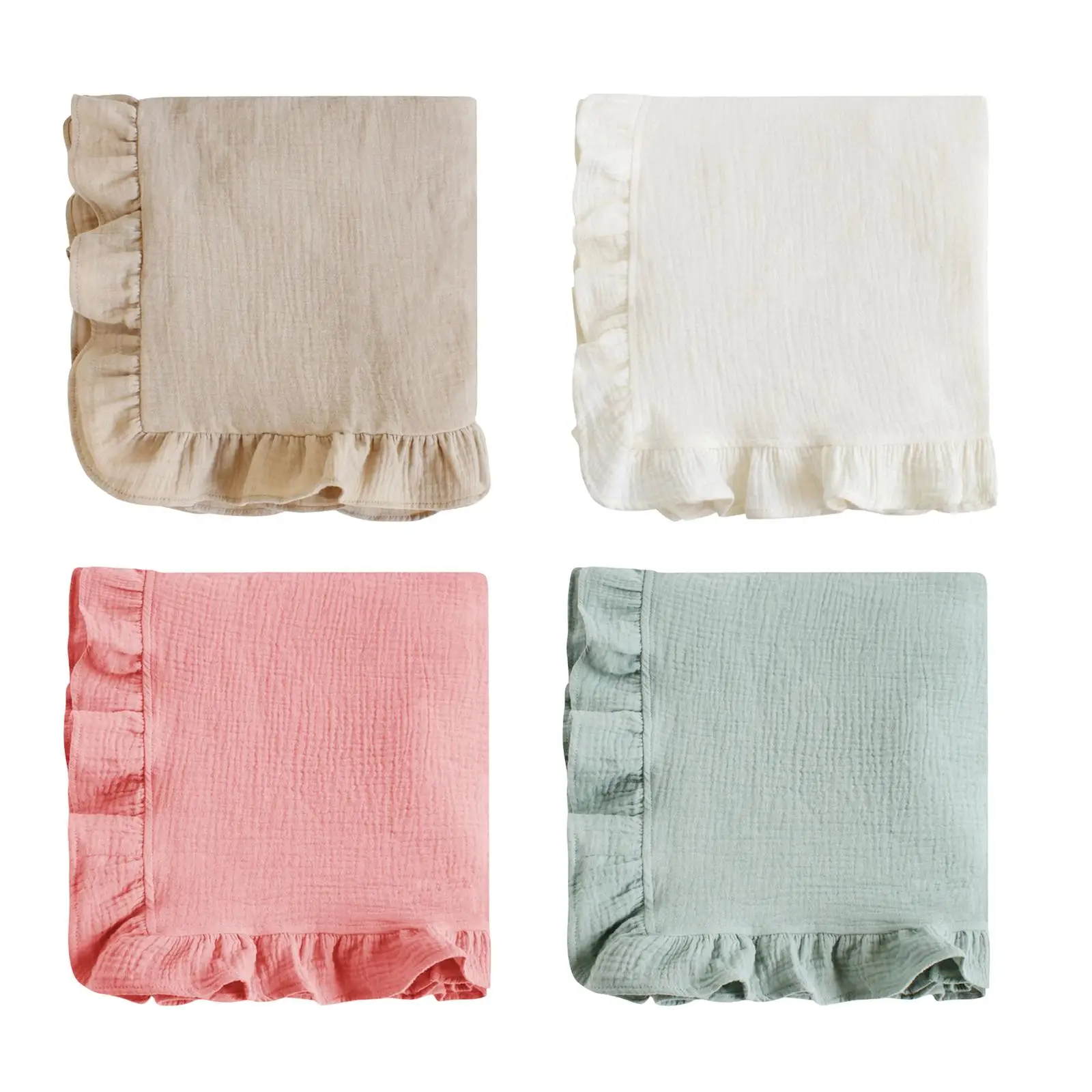 Soft Swaddling Bedding Blanket Stroller Cover Burping Cloth Receiving Blanket Toddler Photo Props Gifts
Soft Swaddling Bedding Blanket Stroller Cover Burping Cloth Receiving Blanket Toddler Photo Props Gifts