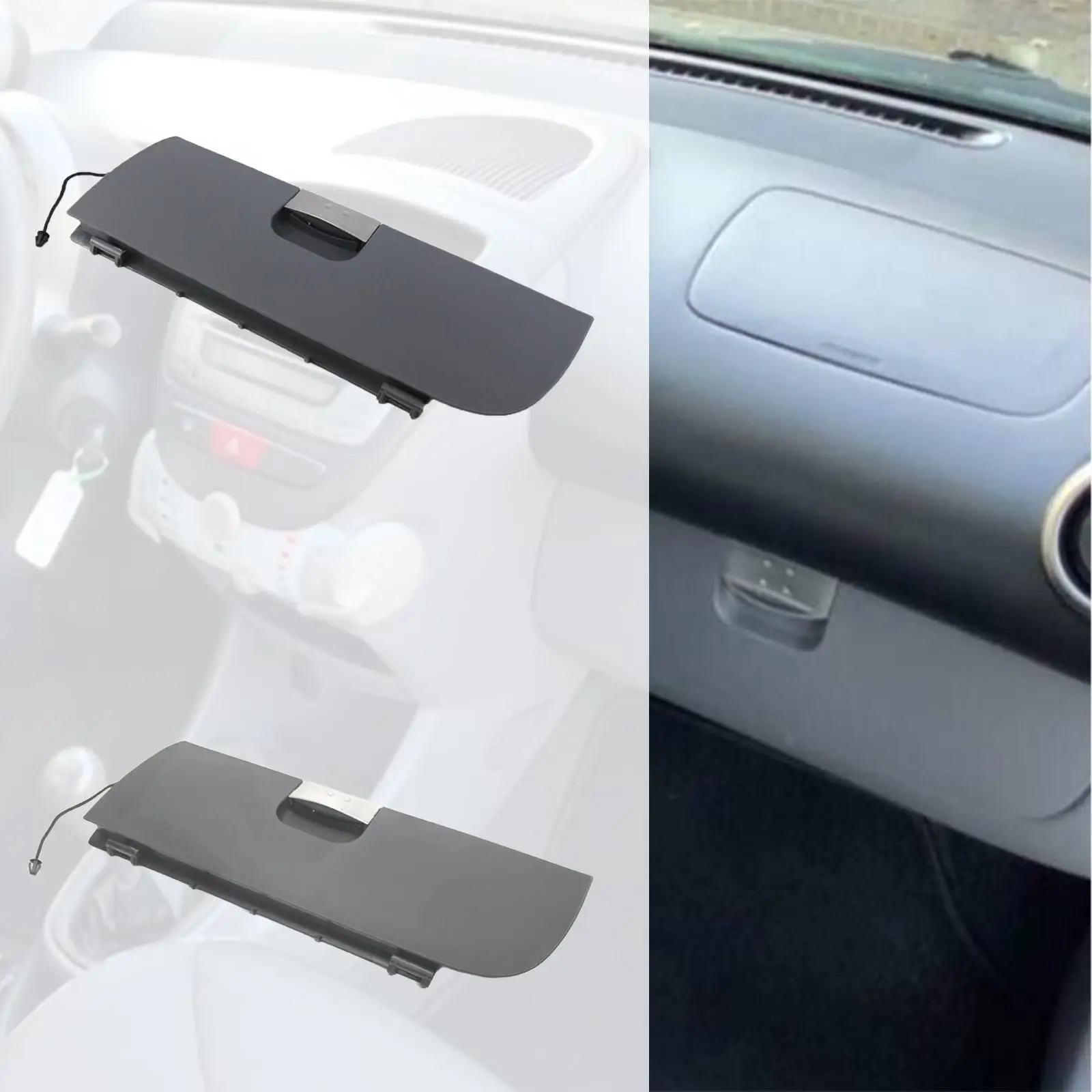 Car Glove Box Lid Cover Replacement PZ416-93402-00 Plastic Interior Upgrade for Citroen C1 2005-2014
Car Glove Box Lid Cover Replacement PZ416-93402-00 Plastic Interior Upgrade for Citroen C1 2005-2014