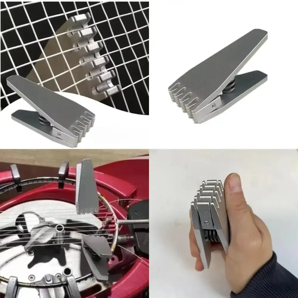 WAP02 5 Prongs Badminton Machine String Clamp for Badminton Racket Stringing Machine Lightweight Aluminum Alloy String Clamp
WAP02 5 Prongs Badminton Machine String Clamp for Badminton Racket Stringing Machine Lightweight Aluminum Alloy String Clamp