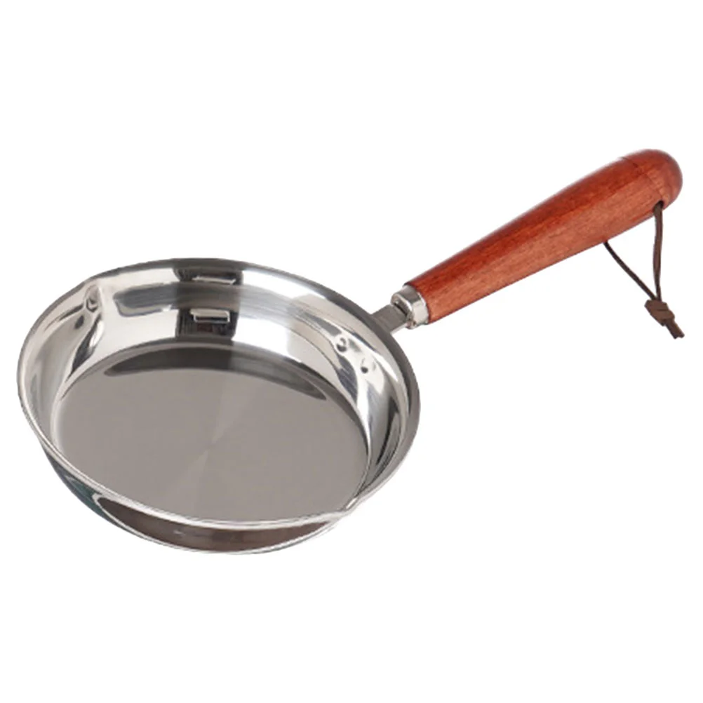 Stainless Steel Mini Frying Pan Nonstick Skillet Small Size Lightweight Outdoor BBQ Breakfast Pan Anti Scald
Stainless Steel Mini Frying Pan Nonstick Skillet Small Size Lightweight Outdoor BBQ Breakfast Pan Anti Scald