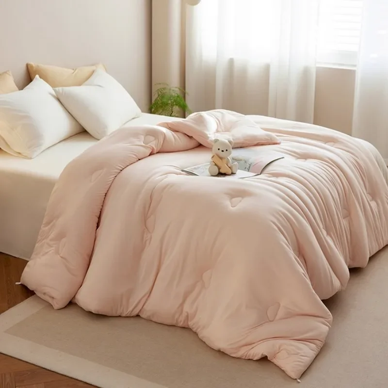 2025 new solid color soybean fiber winter quilt thickened spring and autumn quilt core universal in all seasons thick quilt warm
2025 new solid color soybean fiber winter quilt thickened spring and autumn quilt core universal in all seasons thick quilt warm