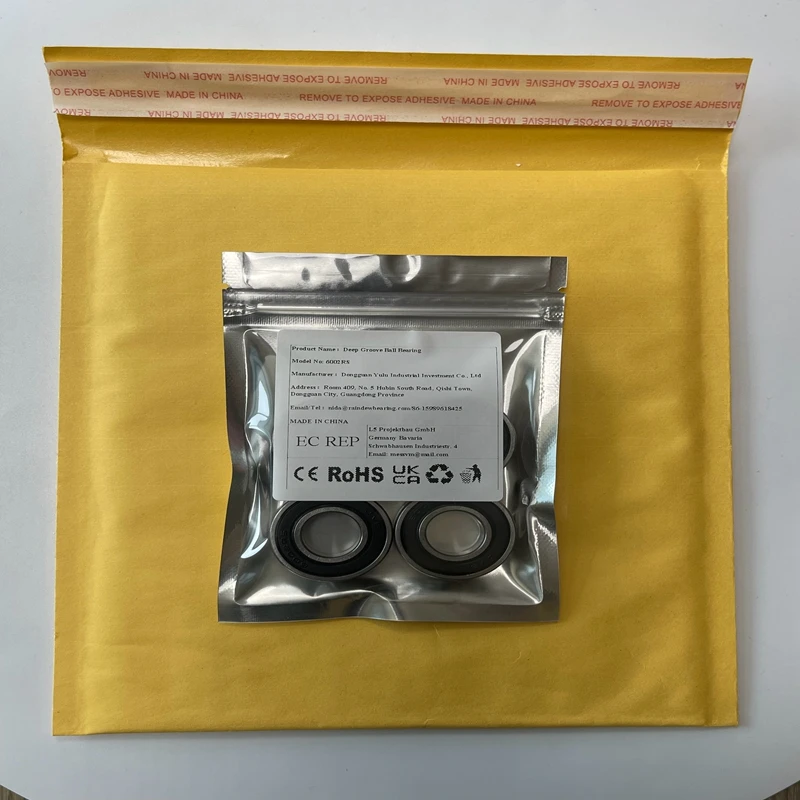 2PCS 6002RS 15x32x9 mm Bearing ABEC-7 Deep Groove Ball Bearings 6003RS 6004RS 6005RS
2PCS 6002RS 15x32x9 mm Bearing ABEC-7 Deep Groove Ball Bearings 6003RS 6004RS 6005RS