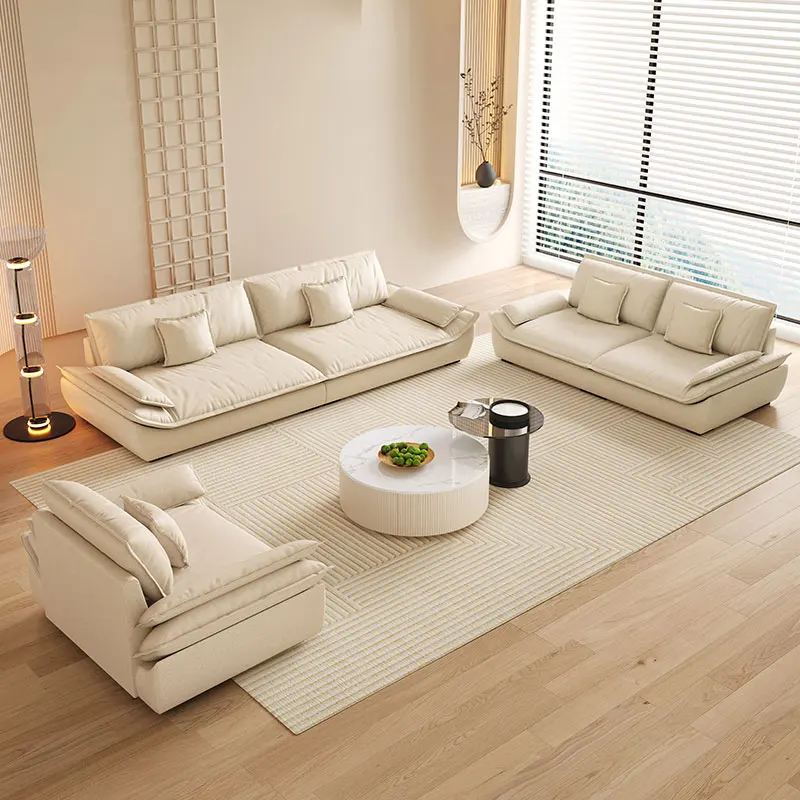 Italian cream wind technology cloth sofa living room small apartment modern simple light luxury super wide seat sailboat
Italian cream wind technology cloth sofa living room small apartment modern simple light luxury super wide seat sailboat