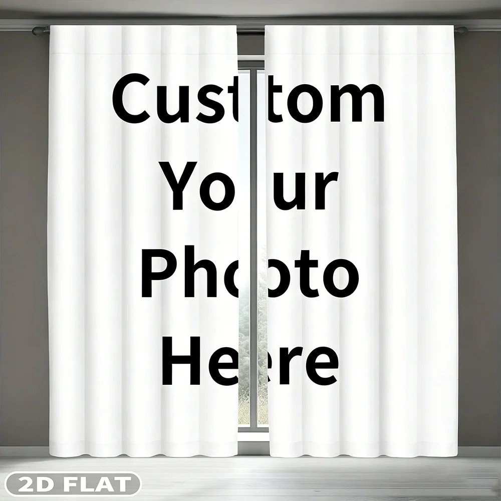 2D Flat 2pcs Custom Polyester Peach Skin Curtains with Your Design, No Electricity Needed, Perfect for Bedrooms, Living Rooms
2D Flat 2pcs Custom Polyester Peach Skin Curtains with Your Design, No Electricity Needed, Perfect for Bedrooms, Living Rooms