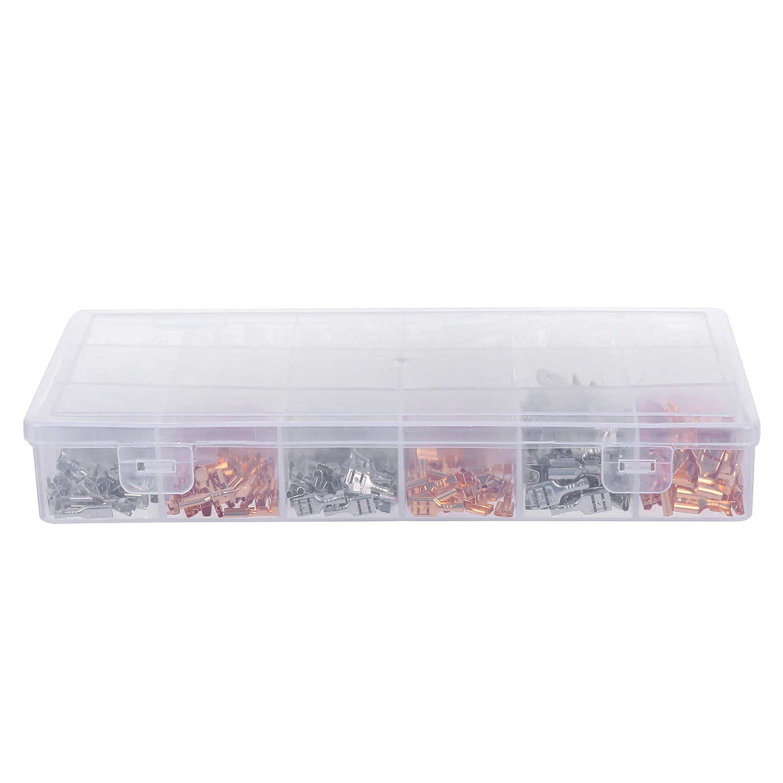 540pcs Spring Terminal Cold Pressed Wire Connector Copper Wire Spade Connector Heat Shrink Electric Connectors Wiring Project
540pcs Spring Terminal Cold Pressed Wire Connector Copper Wire Spade Connector Heat Shrink Electric Connectors Wiring Project