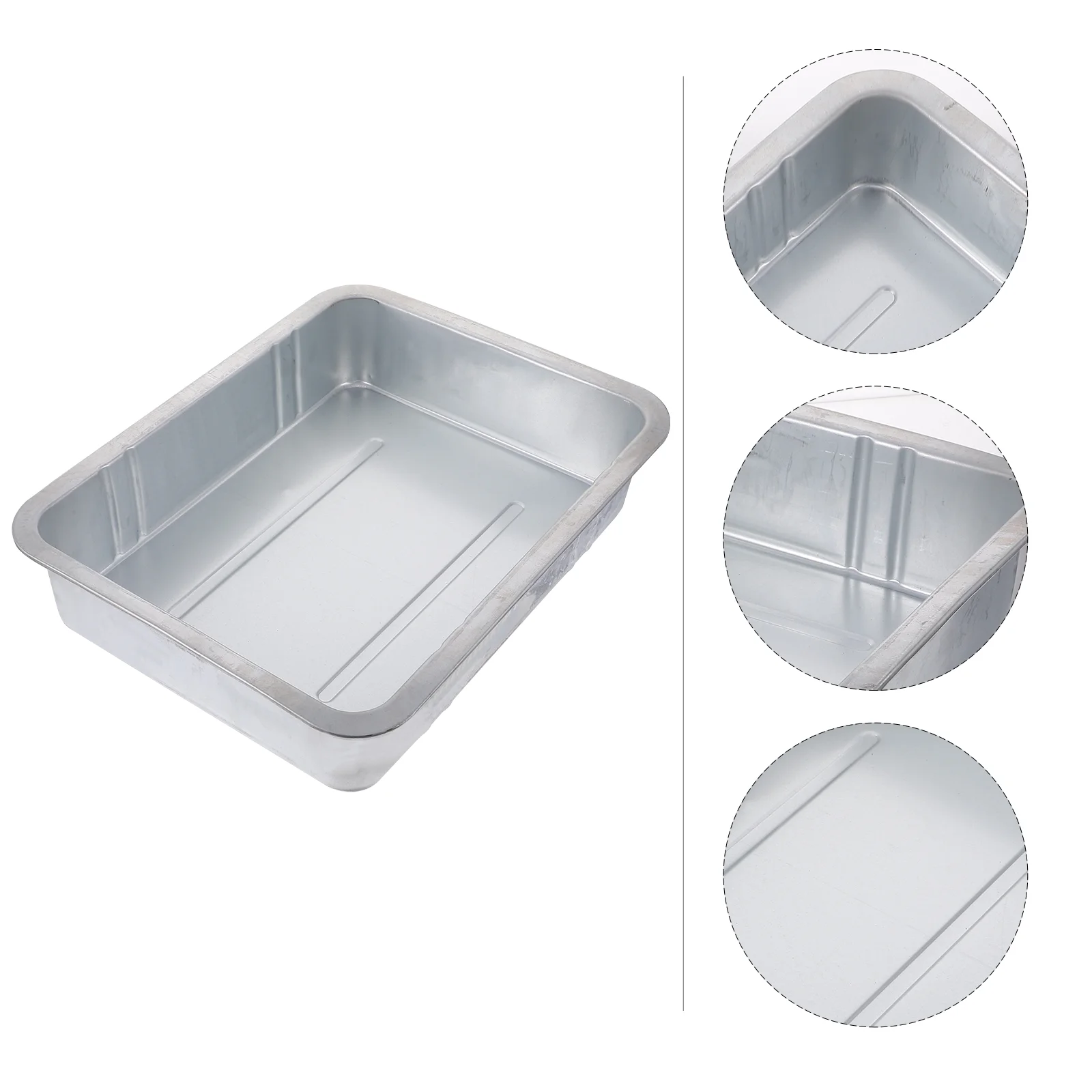 Oil Pan Steel Drain Catch Can Waste Engine Collector Practical Car Tool Pump Plant Drip Tray
Oil Pan Steel Drain Catch Can Waste Engine Collector Practical Car Tool Pump Plant Drip Tray