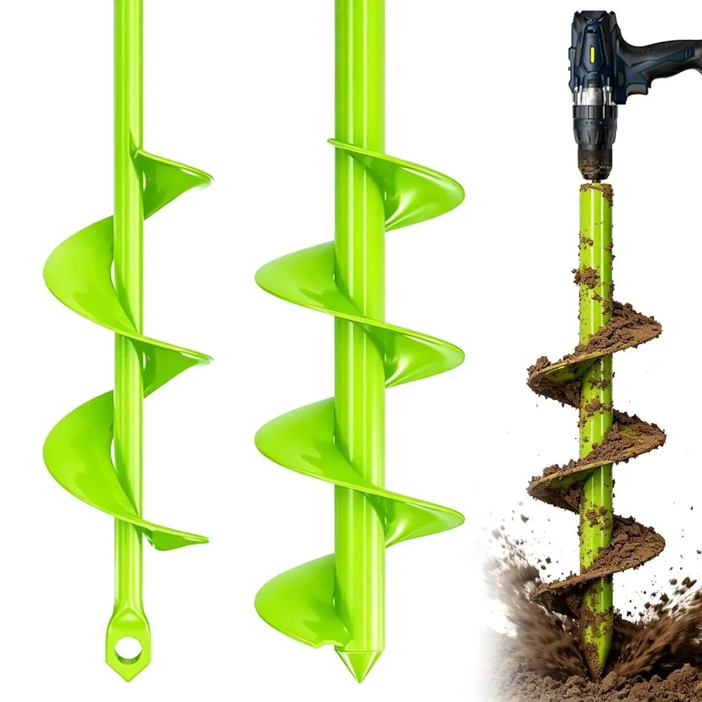 1.6 X 16.5 + 3.5 x 16 Heavy-Duty Garden Auger Spiral Drill Bit - Bulb Planter Tool & Auger Post Hole Digger - 3/8 Hex Drive Dril
1.6 X 16.5 + 3.5 x 16 Heavy-Duty Garden Auger Spiral Drill Bit - Bulb Planter Tool & Auger Post Hole Digger - 3/8 Hex Drive Dril