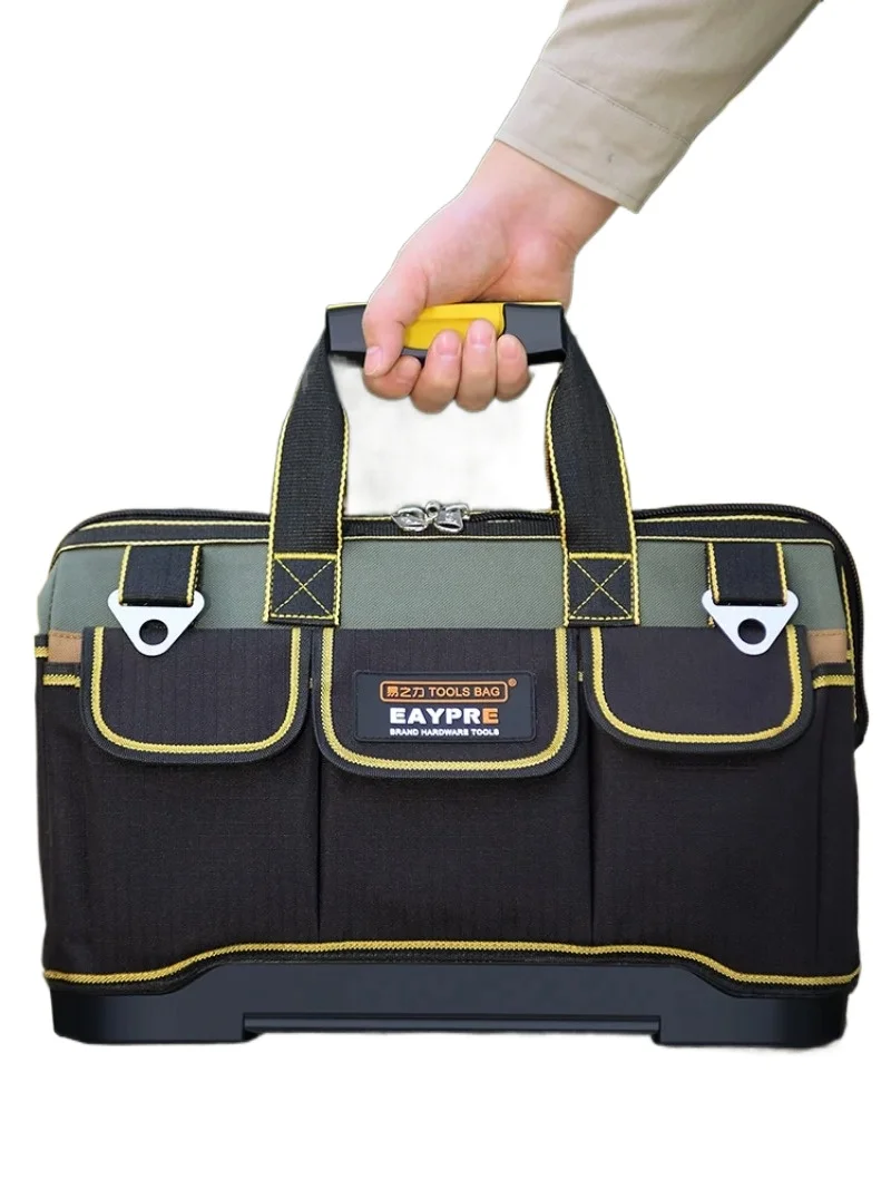 13/16/18/20 Size Waterproof Tool Bag Large Capacity Storage Bag Plastic & Cloth Bottom Heavy-Duty Tool Organizer
13/16/18/20 Size Waterproof Tool Bag Large Capacity Storage Bag Plastic & Cloth Bottom Heavy-Duty Tool Organizer