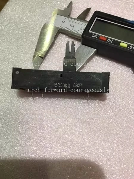 10pcs for Noble 6CM straight-slide potentiometer 15C30K single-channel potentiometer shaft length 20mm
10pcs for Noble 6CM straight-slide potentiometer 15C30K single-channel potentiometer shaft length 20mm