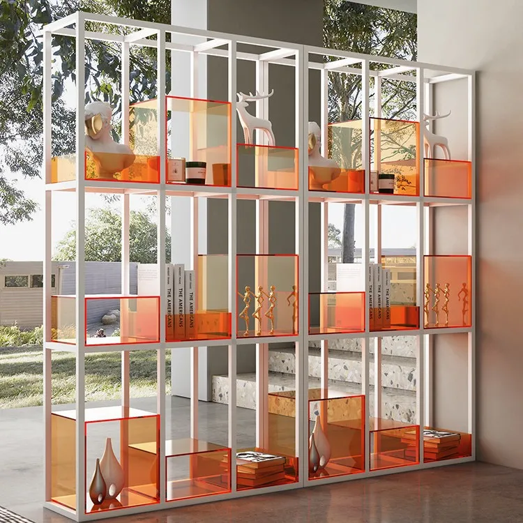 Bookshelf Shelf Living Room Floor Multi-layer Storage Rack Acrylic Office Simple Partition
Bookshelf Shelf Living Room Floor Multi-layer Storage Rack Acrylic Office Simple Partition