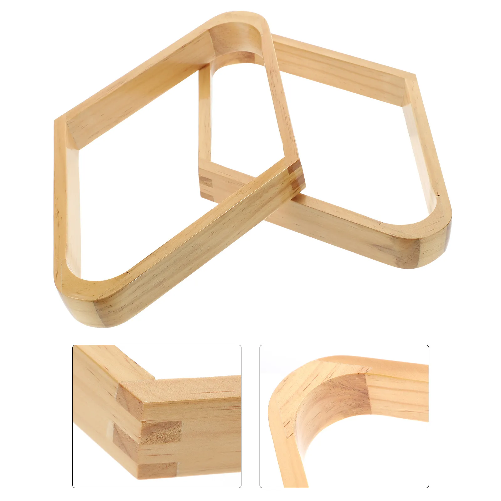 2Pcs Billiard Ball Rack Wooden Table Pool Organizer Smooth Surface for Snooker Game Room Decor
2Pcs Billiard Ball Rack Wooden Table Pool Organizer Smooth Surface for Snooker Game Room Decor