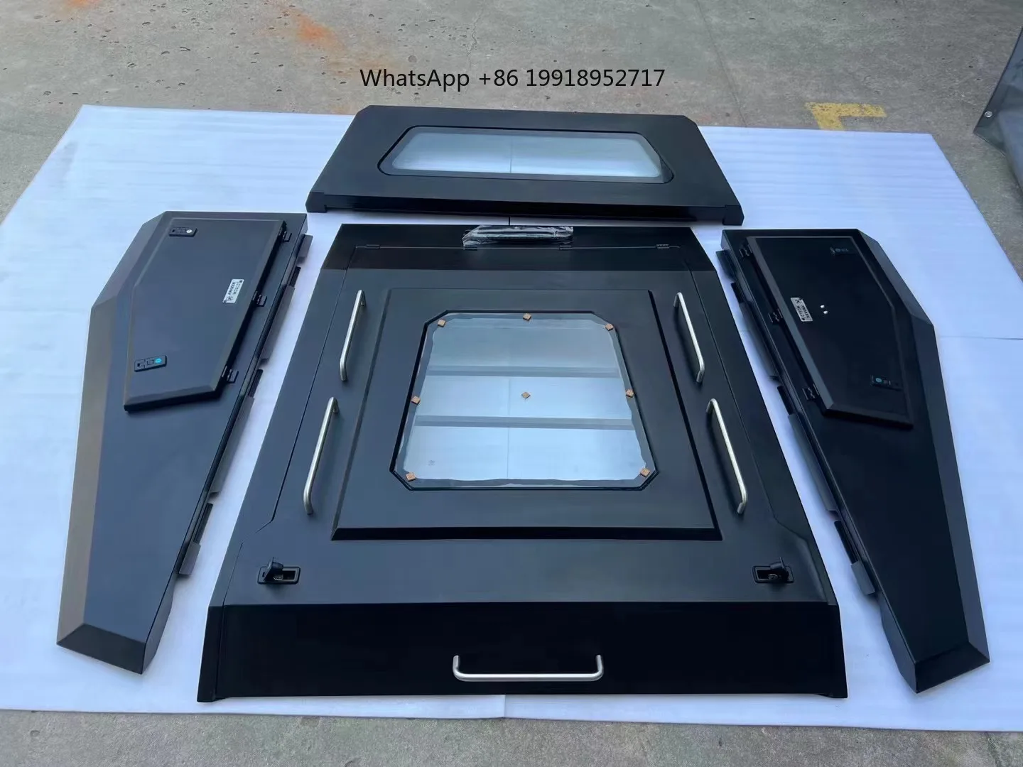 New Manganese Steel Hatchback Hardtop Pickup Fastback Truck Fit for Gladiator Canopy
New Manganese Steel Hatchback Hardtop Pickup Fastback Truck Fit for Gladiator Canopy