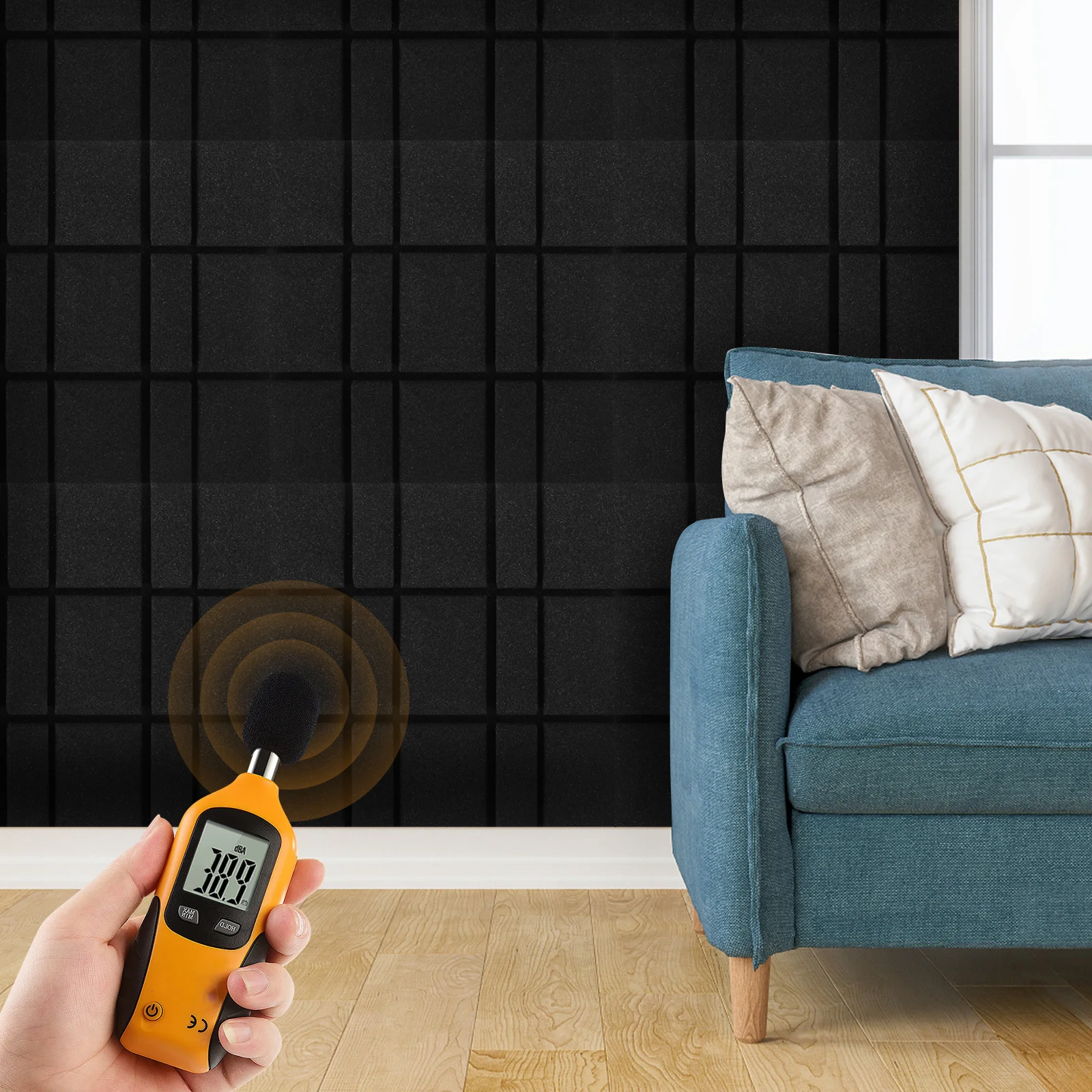 12Pcs Mushroom Head Soundproof Panels High-Density Acoustic Sound Absorption for Recording Studio Ktv Theater Sound Insulation
12Pcs Mushroom Head Soundproof Panels High-Density Acoustic Sound Absorption for Recording Studio Ktv Theater Sound Insulation