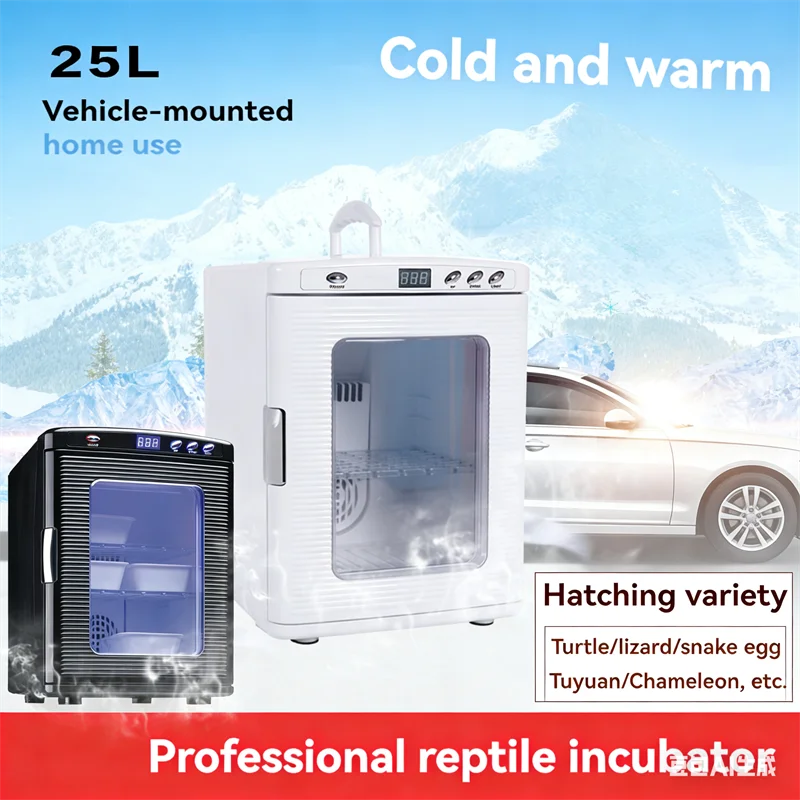 Professional Reptile Egg Incubator 25L Digital Temperature Control Cold & Warm Mini Refrigerator for Car Home
Professional Reptile Egg Incubator 25L Digital Temperature Control Cold & Warm Mini Refrigerator for Car Home