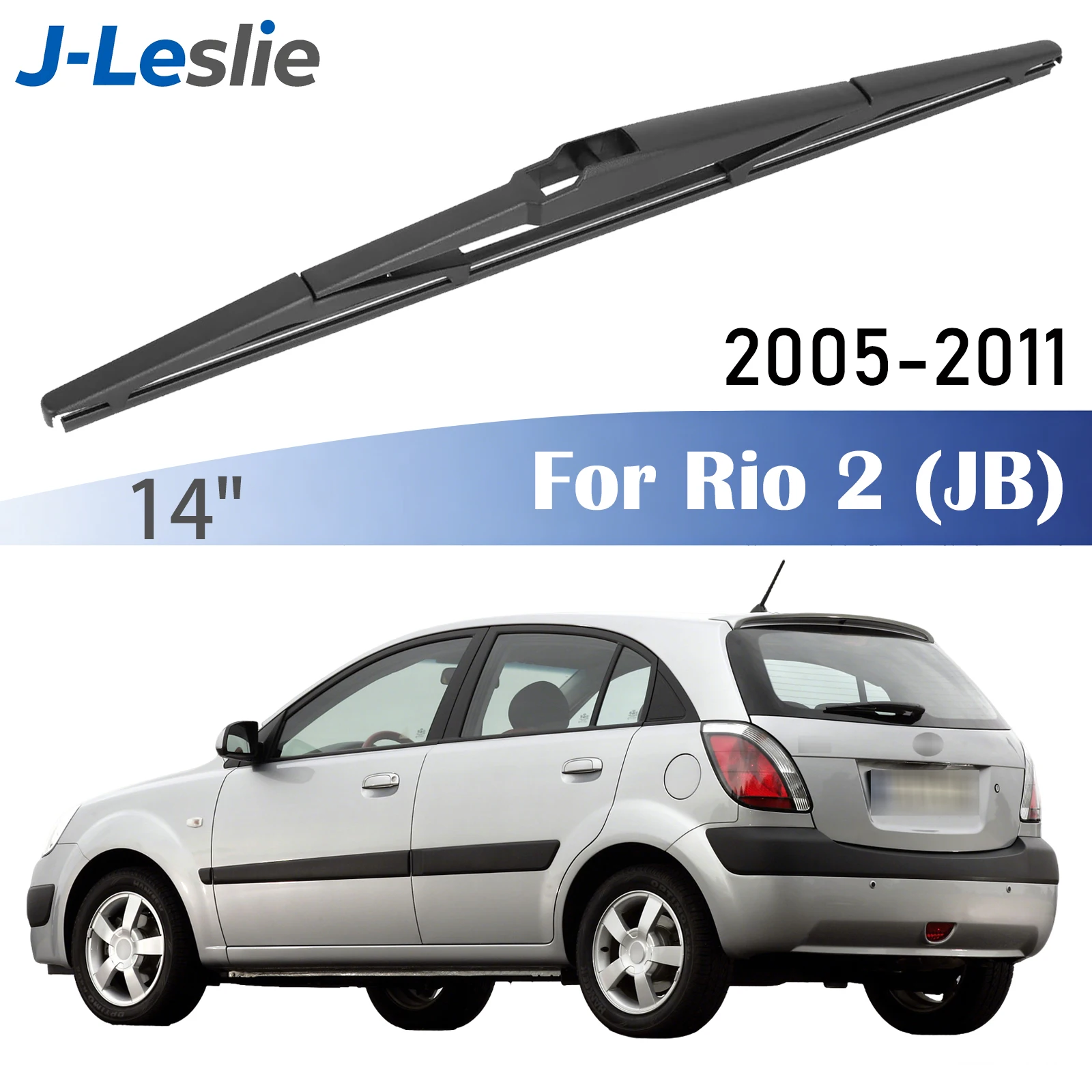 14" Rear Wiper Blade For Kia Rio 2 Hatchback JB 2005-2011 Windshield Windscreen Wipers Washer Window Rain Brushes Accessories
14" Rear Wiper Blade For Kia Rio 2 Hatchback JB 2005-2011 Windshield Windscreen Wipers Washer Window Rain Brushes Accessories