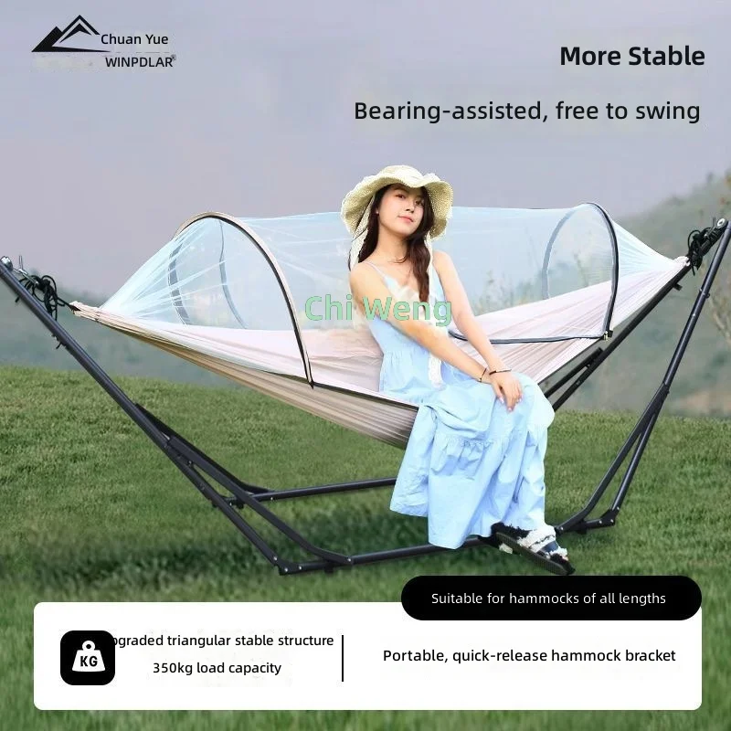 Portable Camping Hammock Stand, Indoor Outdoor Use, Foldable and Lightweight, Easy Setup for Backyard Patio or Travel
Portable Camping Hammock Stand, Indoor Outdoor Use, Foldable and Lightweight, Easy Setup for Backyard Patio or Travel