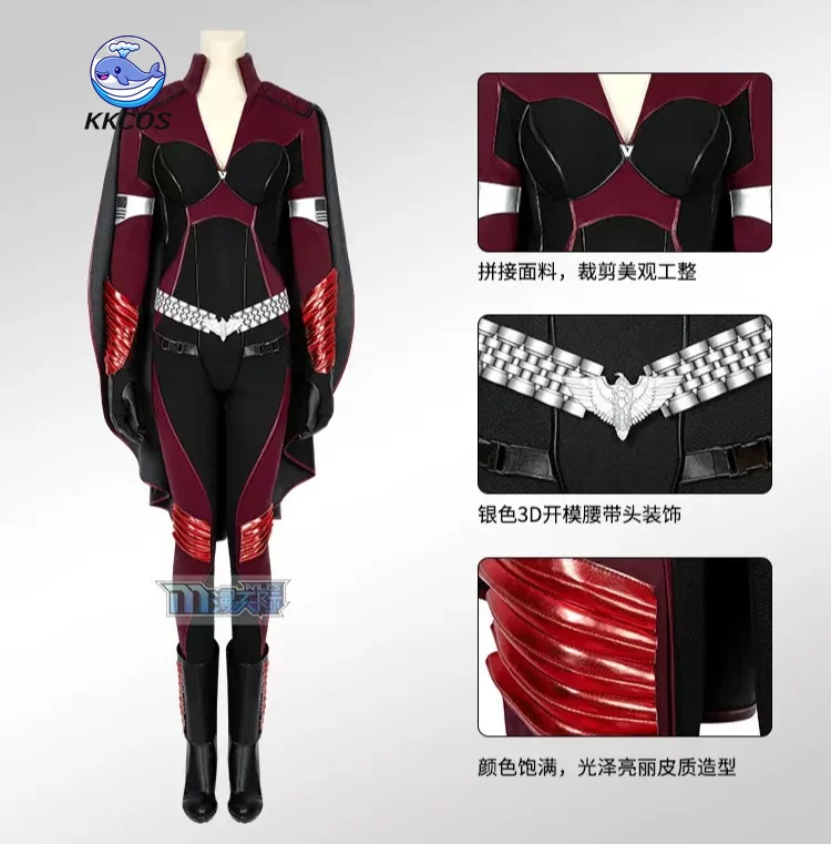 KKCos The Boys 2 Stormfront Cosplay Costume Jumpsuit Full Set with Cape High Quality Outfit Halloween Carnival Party Bodysuit
KKCos The Boys 2 Stormfront Cosplay Costume Jumpsuit Full Set with Cape High Quality Outfit Halloween Carnival Party Bodysuit