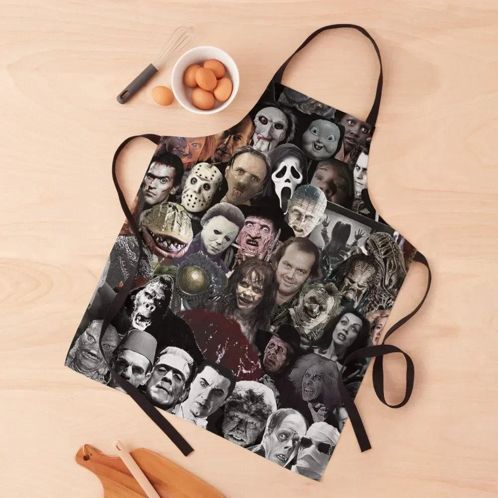 Horror Character Compil Apron Customizable Woman chef costume with pockets Apron
Horror Character Compil Apron Customizable Woman chef costume with pockets Apron
