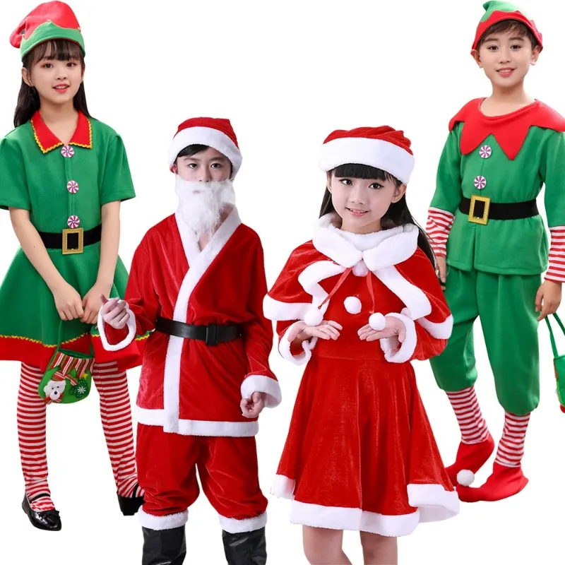 Kids Christmas Santa Claus Red Costume Cosplay Set Toddler Baby Green Elf Xmas New Year Carnival Party Dress Up
Kids Christmas Santa Claus Red Costume Cosplay Set Toddler Baby Green Elf Xmas New Year Carnival Party Dress Up