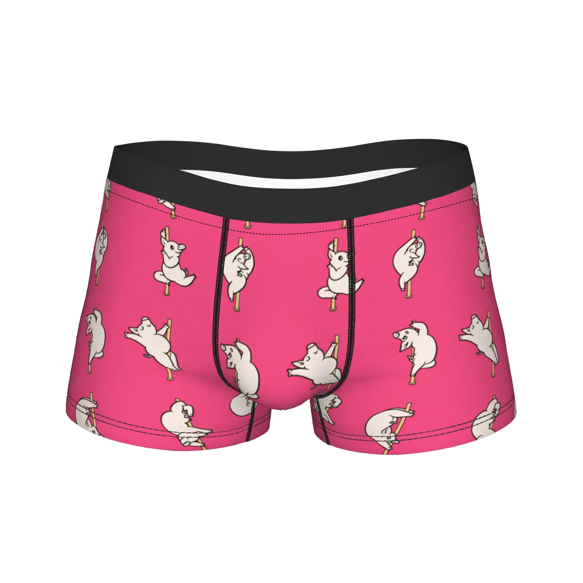Pig Pole Dancing Underwear Comfortable Panties Print Boxer Brief For Man 3D Pouch Large Size Boxer Shorts
Pig Pole Dancing Underwear Comfortable Panties Print Boxer Brief For Man 3D Pouch Large Size Boxer Shorts