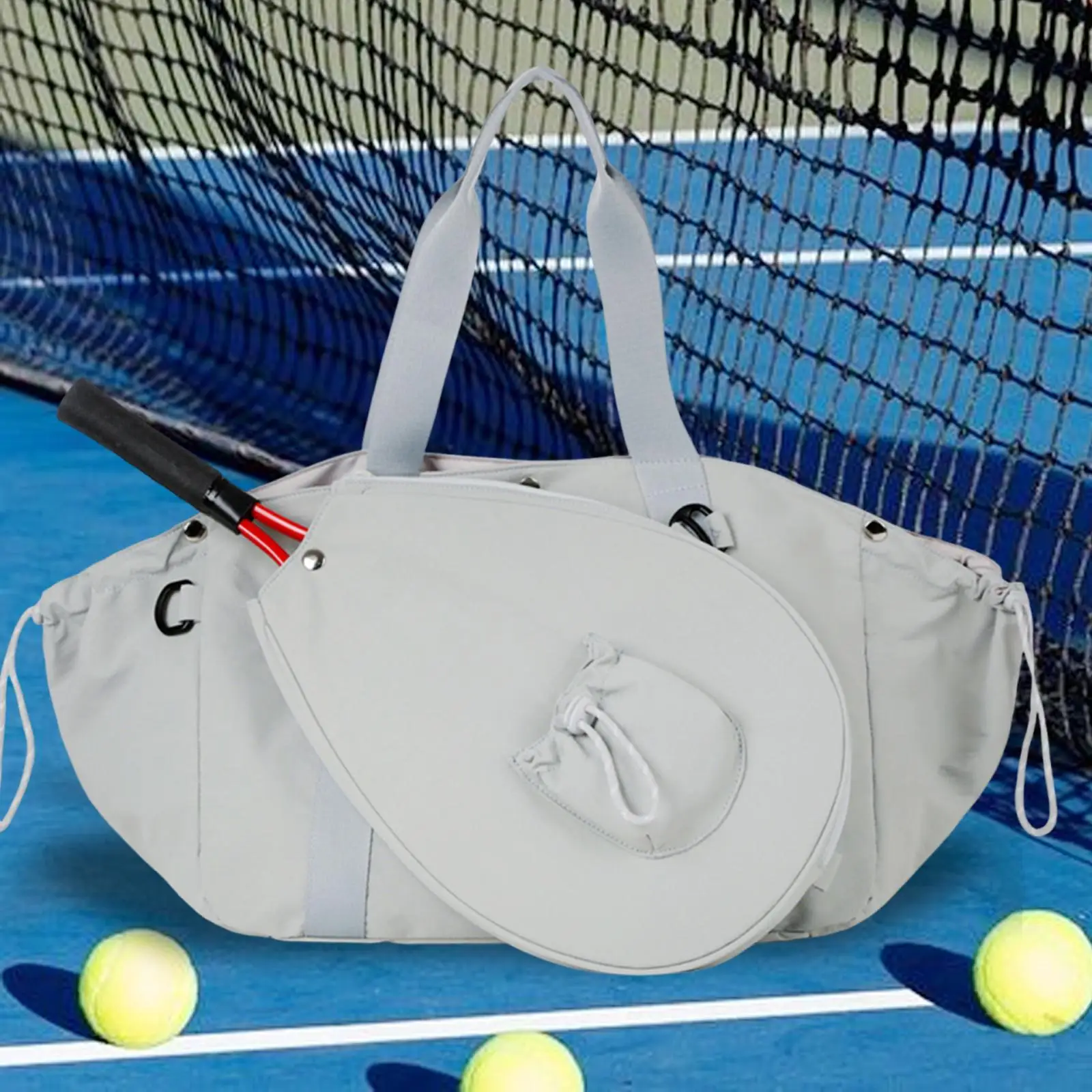 Pickleball Racket Bag Nylon Player Sports Handbag Tennis Tote Racquet Storage for Hiking Cycling Outdoors
Pickleball Racket Bag Nylon Player Sports Handbag Tennis Tote Racquet Storage for Hiking Cycling Outdoors