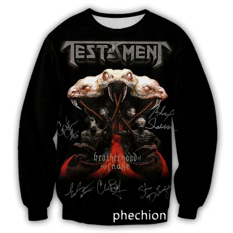 phechion New Men/Women 3D Testament ROCK Band Casual Sweatshirt Fashion Streetwear Men Loose Sporting Sweatshirt D40
phechion New Men/Women 3D Testament ROCK Band Casual Sweatshirt Fashion Streetwear Men Loose Sporting Sweatshirt D40