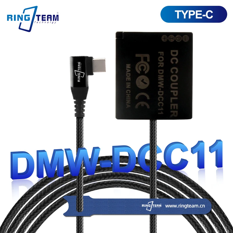 New Braided Cable TYPE-C USBC PD Right Angled DMW DCC11 DC Coupler BLG10 BLE9 for PANASONIC Lumix DMC GF3 GF5 GF6 GX5 GX7 GX85
New Braided Cable TYPE-C USBC PD Right Angled DMW DCC11 DC Coupler BLG10 BLE9 for PANASONIC Lumix DMC GF3 GF5 GF6 GX5 GX7 GX85