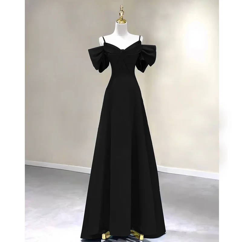 Elegant Solid Color Evening Gown Women's A-Line Shoulder Graduation Ball Dress Luxury Simple New 2025 Student Graduation Dresses
Elegant Solid Color Evening Gown Women's A-Line Shoulder Graduation Ball Dress Luxury Simple New 2025 Student Graduation Dresses
