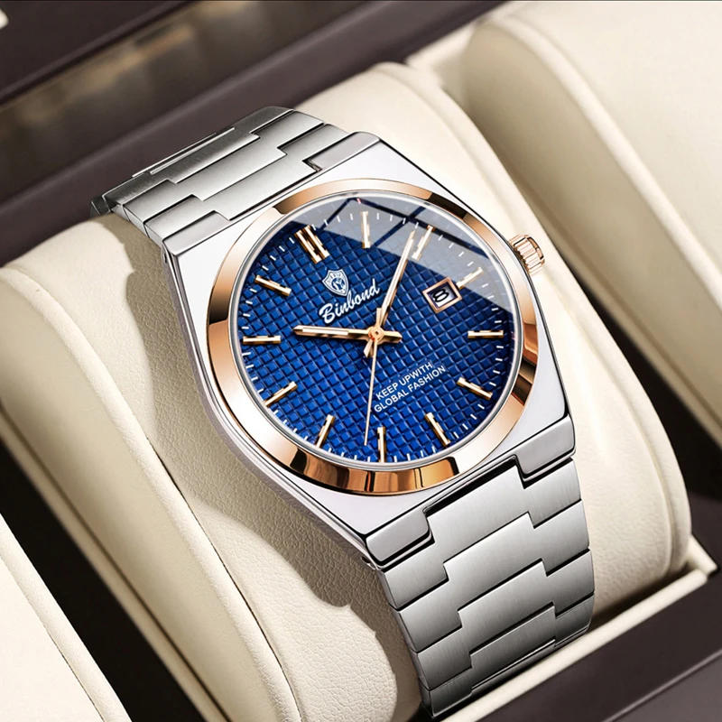 UTHAI New Men's Watch With Fashionable Trend Waterproof Calendar Night Light Stainless Steel Wristband Quartz Watch Clock Gift
UTHAI New Men's Watch With Fashionable Trend Waterproof Calendar Night Light Stainless Steel Wristband Quartz Watch Clock Gift