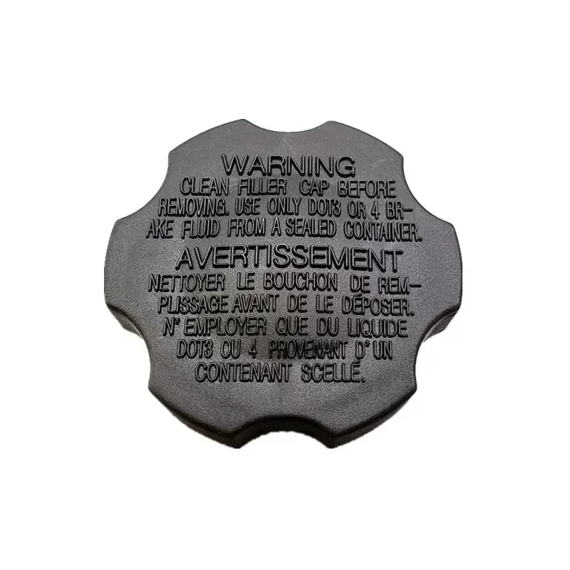 Applicable To 585312B500 Hyundai ACCESS AZERA SANTA FE SONATA KIA OPTIMA SORENTO SOUL Brake Master Cylinder Reservoir Cover
Applicable To 585312B500 Hyundai ACCESS AZERA SANTA FE SONATA KIA OPTIMA SORENTO SOUL Brake Master Cylinder Reservoir Cover