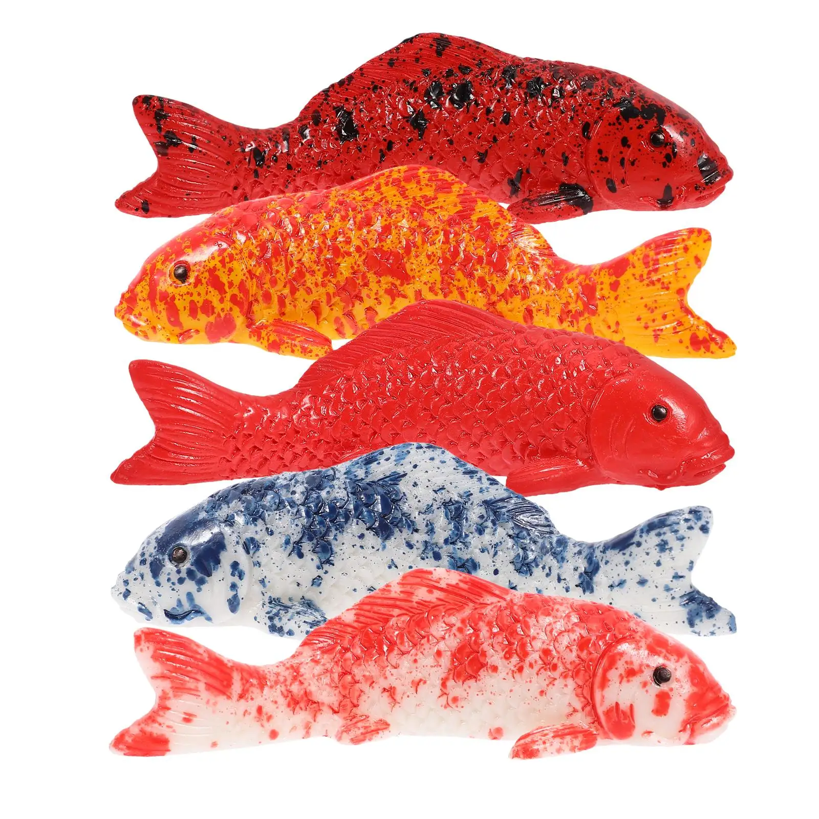 5 Pcs Koi Fish Decorations Realistic Resin Floating Craft Accessories for Aquarium Tank Home Pet Supplies
5 Pcs Koi Fish Decorations Realistic Resin Floating Craft Accessories for Aquarium Tank Home Pet Supplies
