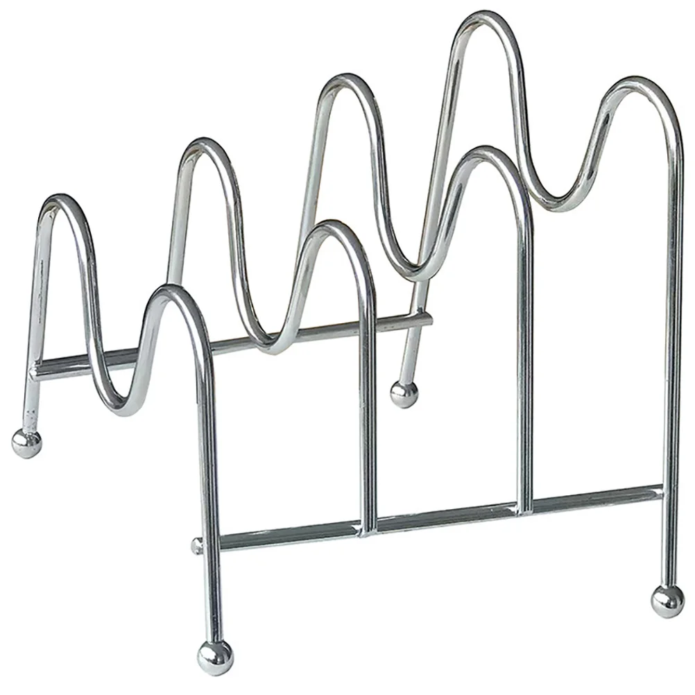 Dishes Drying Rack Three Layer Pot Lid Holder Desktop Organizer Silver Storage While Cooking Kitchen Holders
Dishes Drying Rack Three Layer Pot Lid Holder Desktop Organizer Silver Storage While Cooking Kitchen Holders