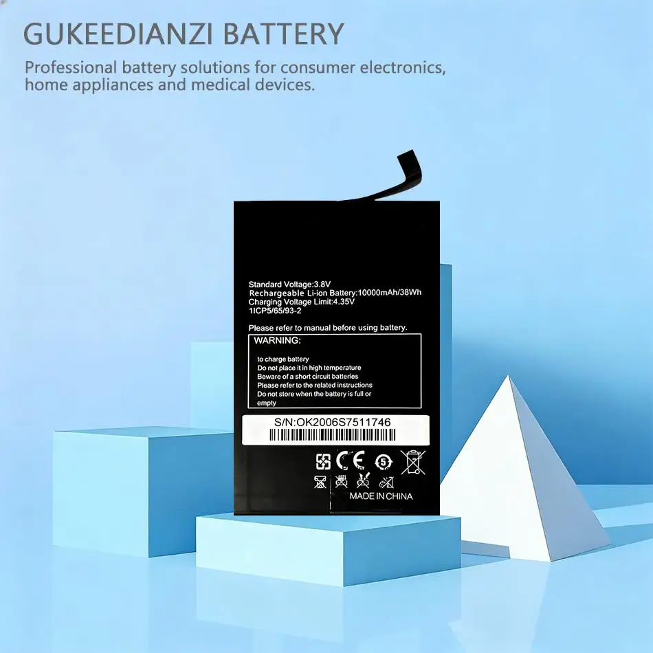 Аккумулятор для мобильного телефона 10000 мАч для Oukitel WP6 S75, надежный источник питания
Аккумулятор для мобильного телефона 10000 мАч для Oukitel WP6 S75, надежный источник питания