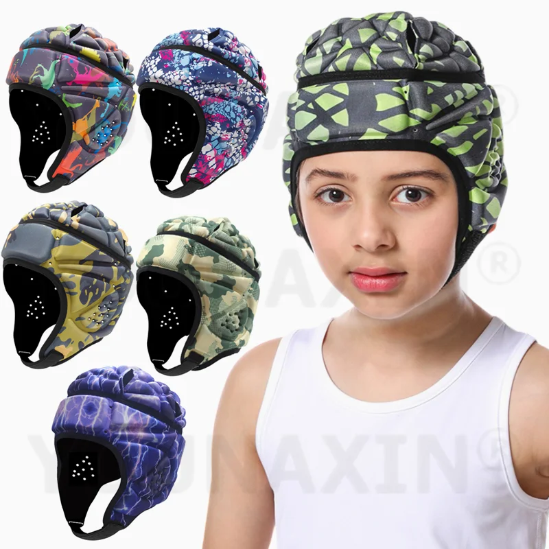 Unisex EVA Rugby Soft Helmet Soccer Cap Headgear Football Headguard For Children Safety Cycling Sports Helmet Kids Youth Camping
Unisex EVA Rugby Soft Helmet Soccer Cap Headgear Football Headguard For Children Safety Cycling Sports Helmet Kids Youth Camping
