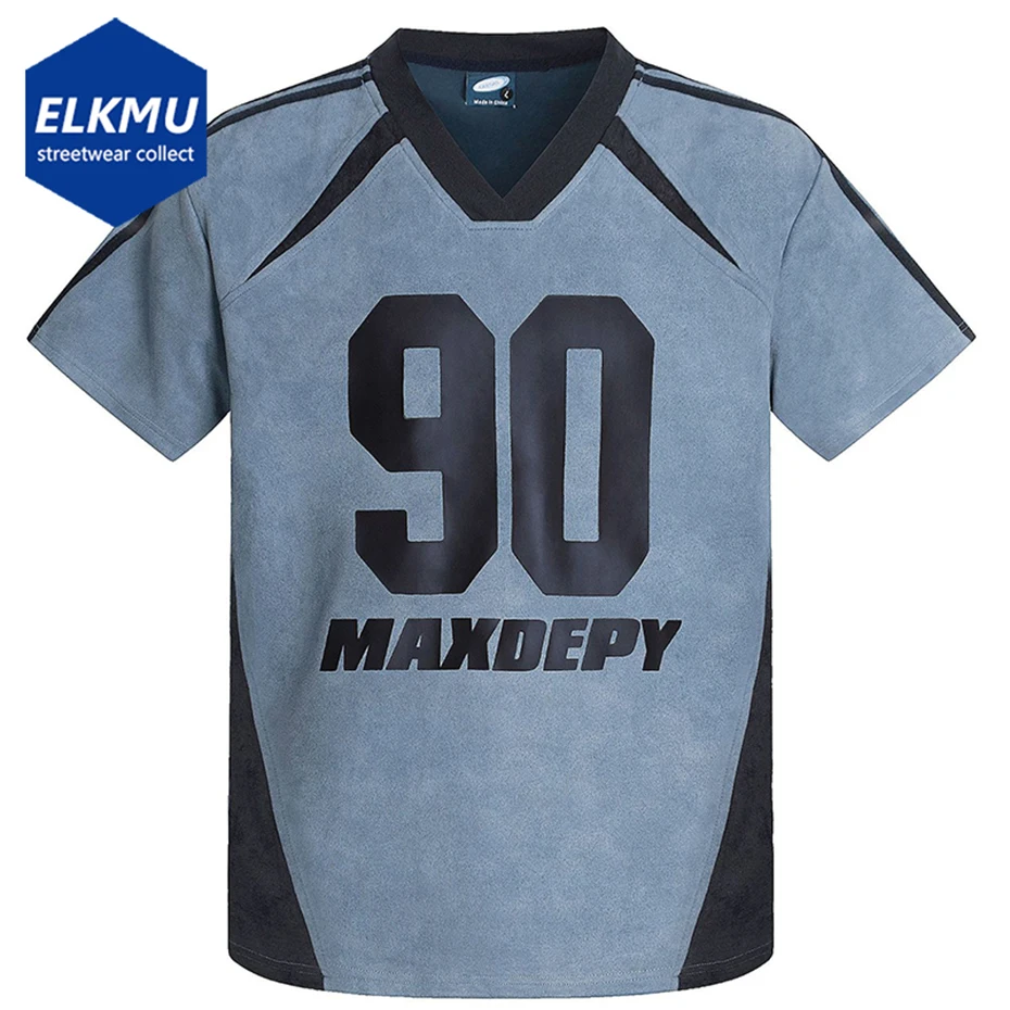 Vintage Suede T-shirts Men Patchwork Oversized T Shirt Streetwear Hip Hop Tshirt Summer Loose Casual Tee Tops
Vintage Suede T-shirts Men Patchwork Oversized T Shirt Streetwear Hip Hop Tshirt Summer Loose Casual Tee Tops