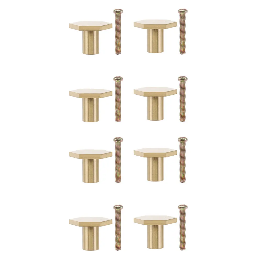 8Pcs Hexagon Cabinet Knobs Gold Drawer Pulls for Dresser Cupboard Closet Drawers Decorative Modern Hardware Corrosion Resistant
8Pcs Hexagon Cabinet Knobs Gold Drawer Pulls for Dresser Cupboard Closet Drawers Decorative Modern Hardware Corrosion Resistant