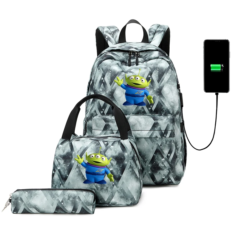 3pcs Disney Toy Story Backpack Boys Girls USB Charging Bookbag Mochila Teenager Men Women Travel Casual Backpacks Sets
3pcs Disney Toy Story Backpack Boys Girls USB Charging Bookbag Mochila Teenager Men Women Travel Casual Backpacks Sets