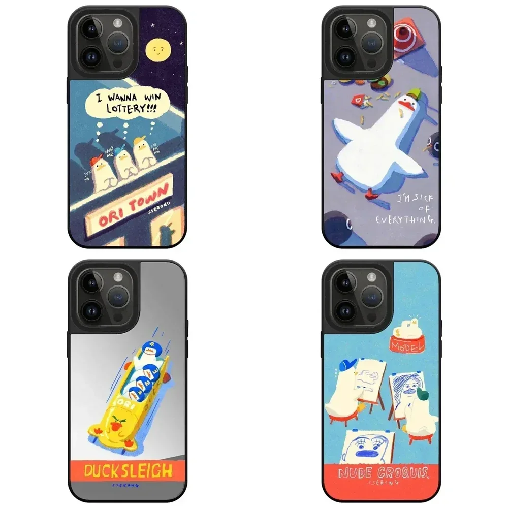 Mirror Surface MagSafe Cartoon Duck iPhone 11 12 13 14 15 Pro Max Case - Protective iPhone Case
Mirror Surface MagSafe Cartoon Duck iPhone 11 12 13 14 15 Pro Max Case - Protective iPhone Case