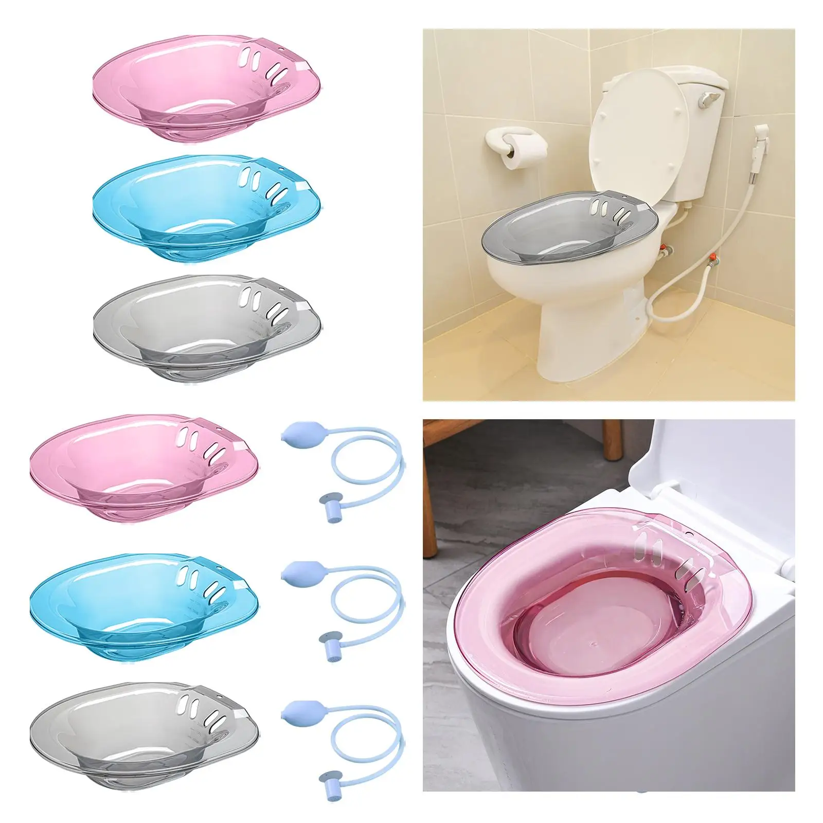 Bathroom Sitz Bath Bidet Tub Comfortable Soaking Basin for Adults Folding Hand Toilet Aid Portable
Bathroom Sitz Bath Bidet Tub Comfortable Soaking Basin for Adults Folding Hand Toilet Aid Portable