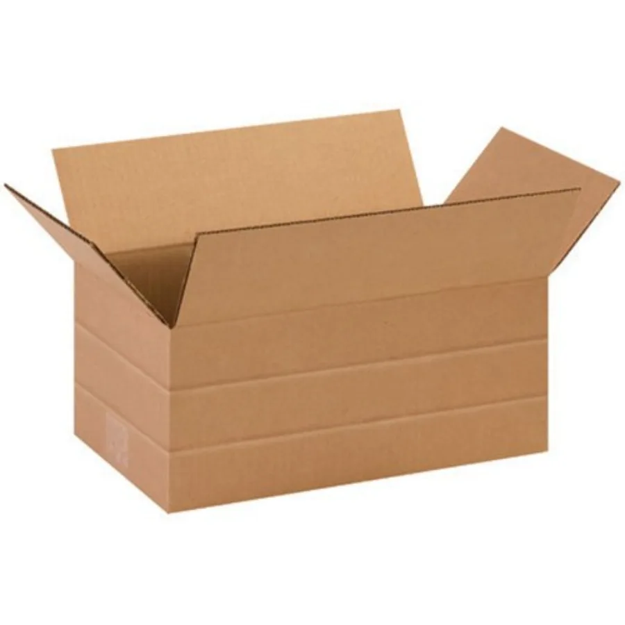MD1486R Multi-Depth Corrugated Cardboard Box 14 1/2" L x 8 3/4" W x 6" H Kraft for Shipping Packing and Moving Pack of 25
MD1486R Multi-Depth Corrugated Cardboard Box 14 1/2" L x 8 3/4" W x 6" H Kraft for Shipping Packing and Moving Pack of 25