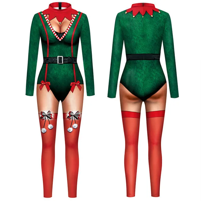 New Women Christmas Muscle Print Cosplay Costume New Bodysuit Adult Halloween Carnival Party Clothing Mujer Xmas Jumpsuit
New Women Christmas Muscle Print Cosplay Costume New Bodysuit Adult Halloween Carnival Party Clothing Mujer Xmas Jumpsuit