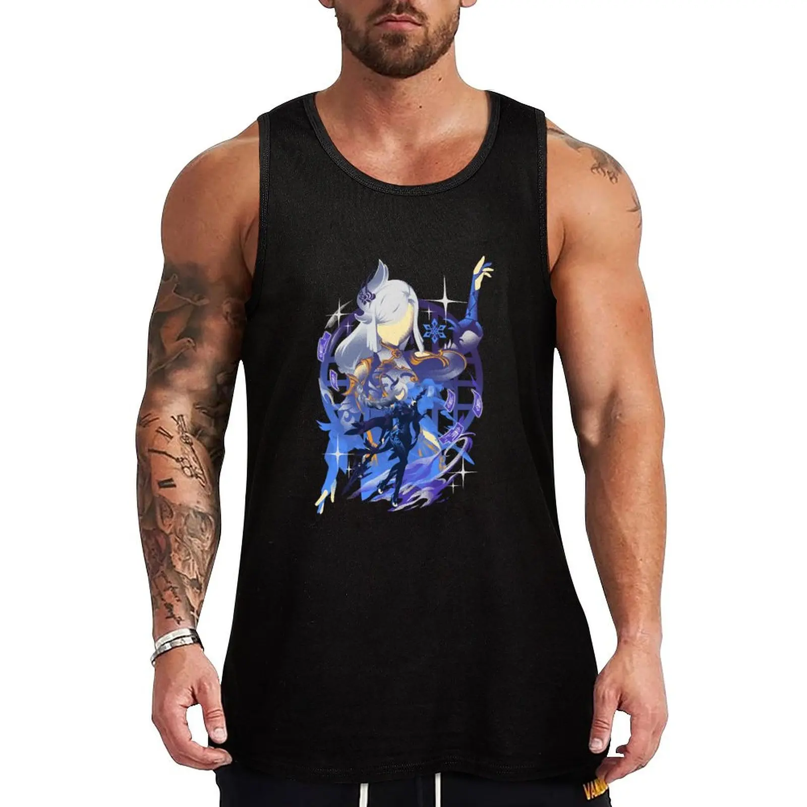 Lonesome Transcendence Shenhe Tank Top bodybuilding t-shirt Body man Men's gym t-shirt
Lonesome Transcendence Shenhe Tank Top bodybuilding t-shirt Body man Men's gym t-shirt