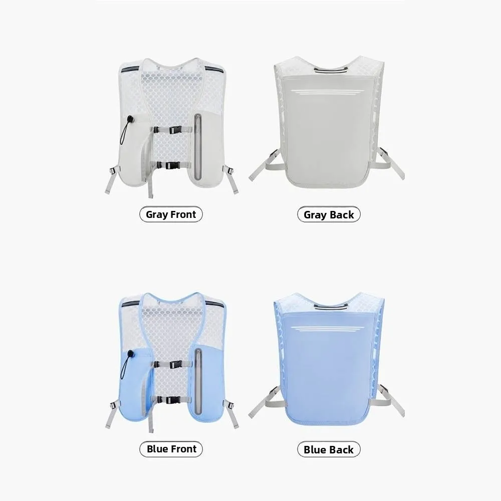 Breathable Hydration Running Vest Lightweight Non-Slip Hydration Vest Sport Bag Waterproof Reflective Design Bladder Chest Pack
Breathable Hydration Running Vest Lightweight Non-Slip Hydration Vest Sport Bag Waterproof Reflective Design Bladder Chest Pack